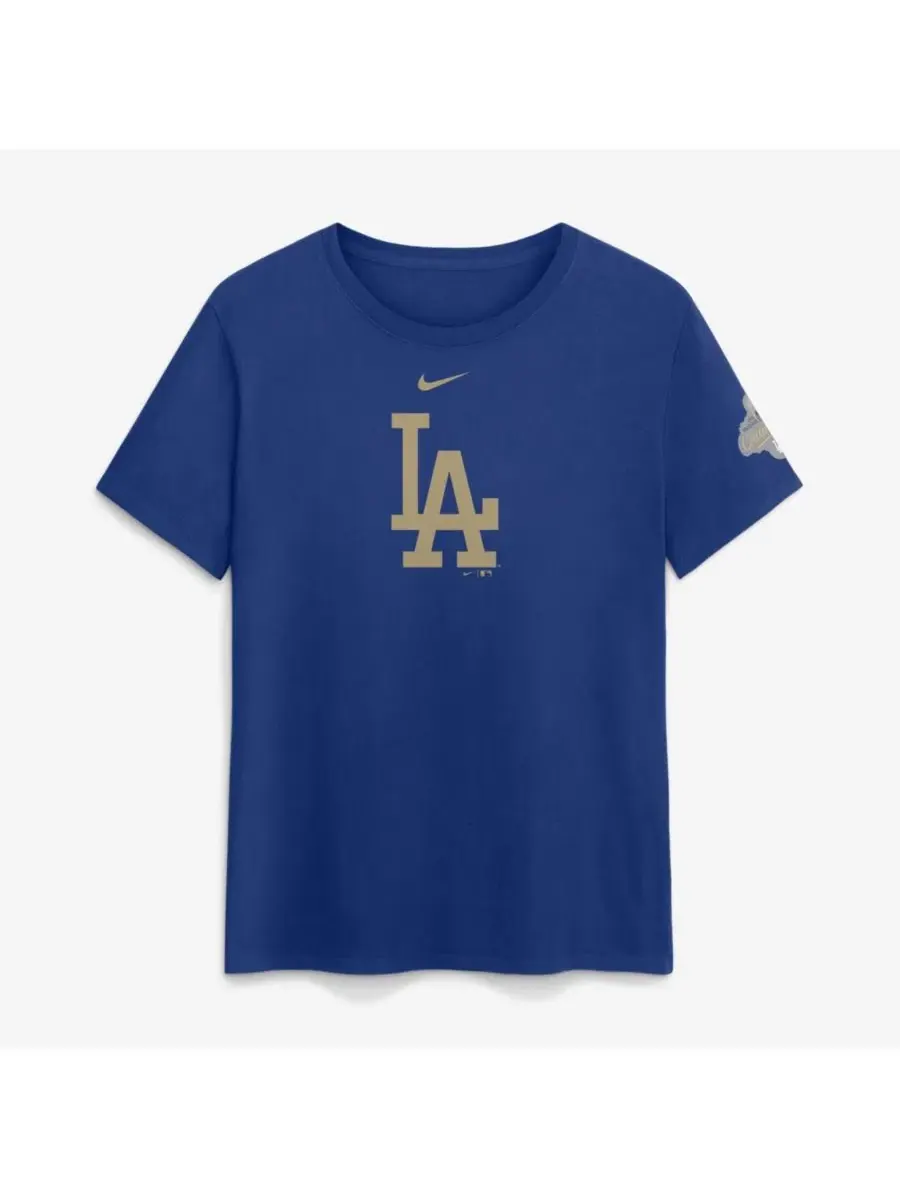 Футболка с коротким рукавом Los Angeles Dodgers 2026 Gold Collection Logo Nike
