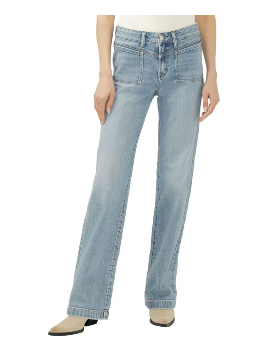 Джинсы женские с высокой посадкой Avery Silver Jeans Co., Wanderlust