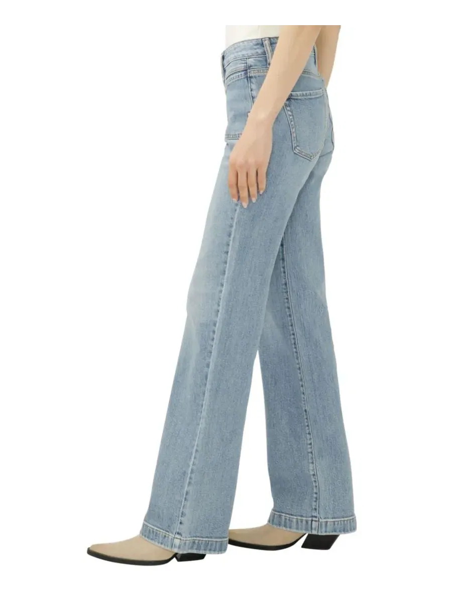 Джинсы женские с высокой посадкой Avery Silver Jeans Co., Wanderlust — изображение 2 из 5