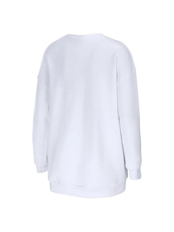 Женский белый свободный пуловер New Orleans Saints WEAR by Erin Andrews — изображение 2 из 3