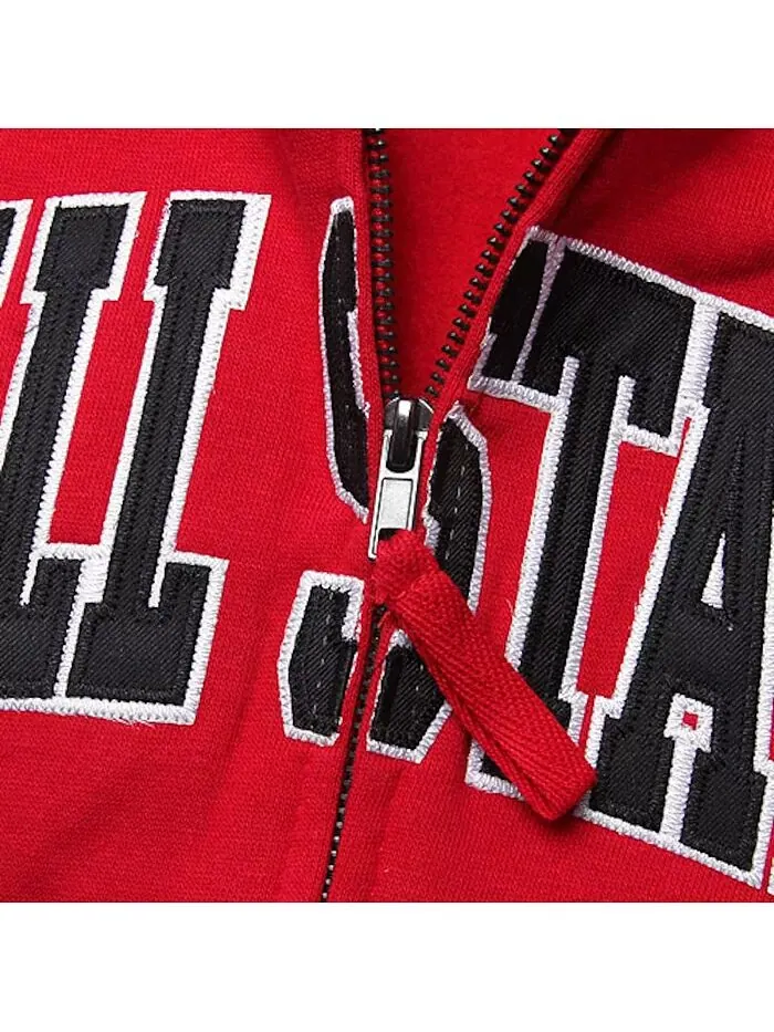 Женская спортивная спортивная футболка с изображением Cardinal Ball State Cardinals с арочным — изображение 3 из 4