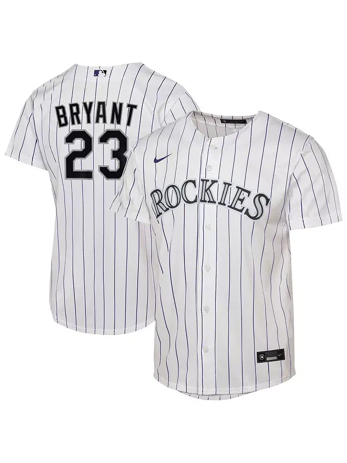 Реплика джерси игрока «Big Boys and Girls» Криса Брайанта из «Colorado Rockies» Nike