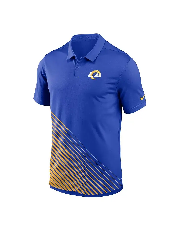 Мужская поло Vapor Performance с логотипом Los Angeles Rams Nike — изображение 3 из 4