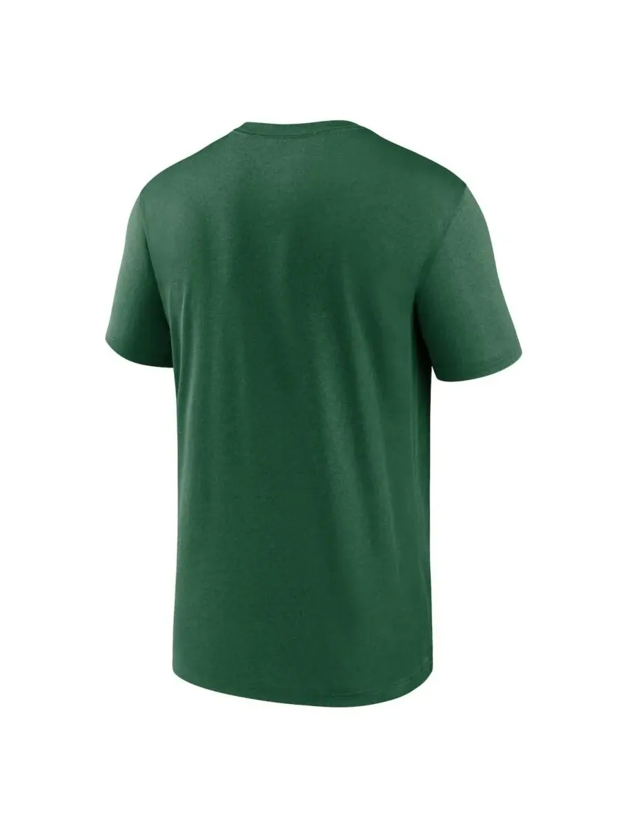 Nike Мужская зеленая футболка New York Jets Big Tall Blitz Legend Icon — изображение 3 из 3, зеленый