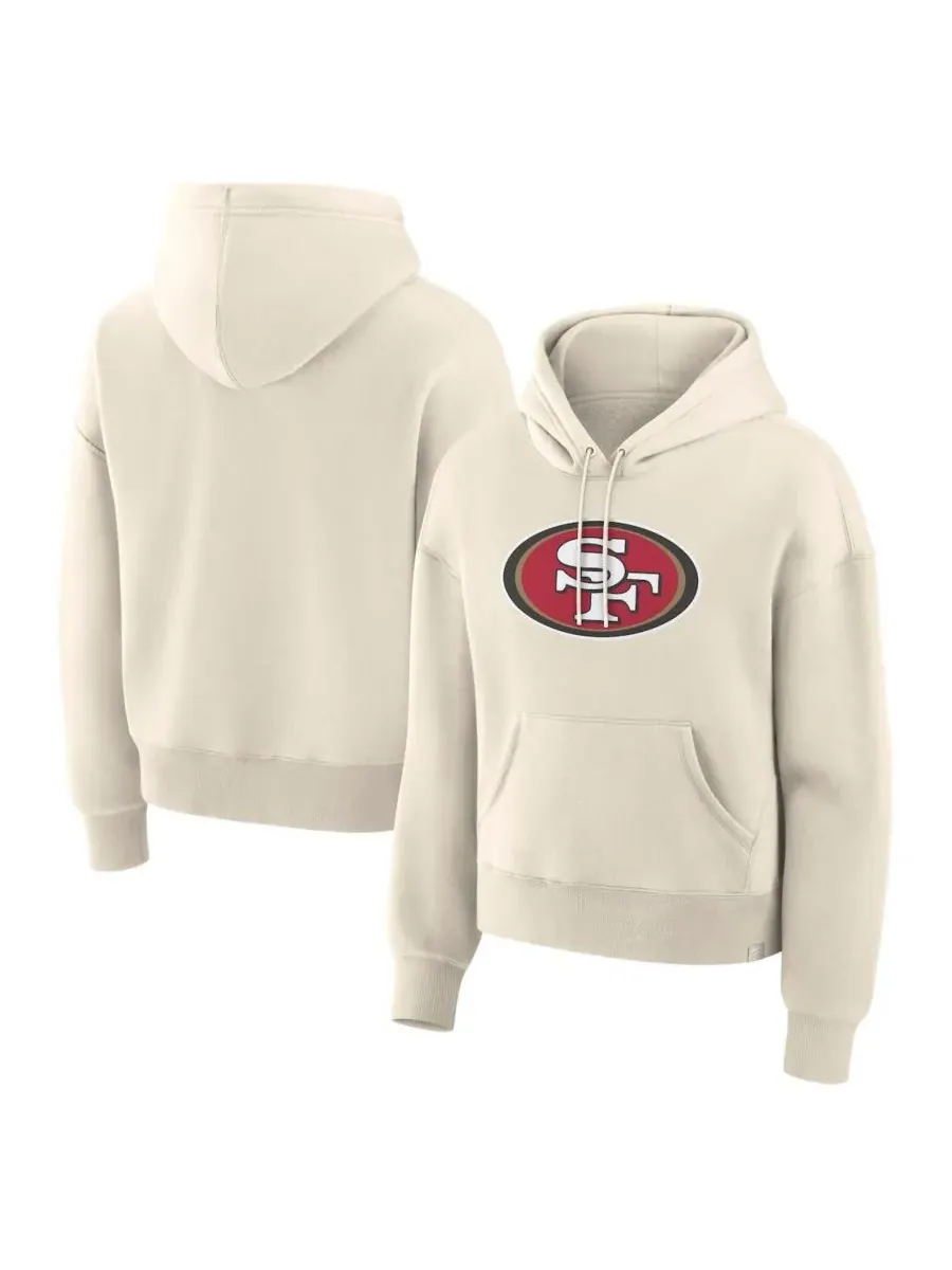 Fanatics Женская кремовая толстовка с капюшоном San Francisco 49ers Dove Legacy