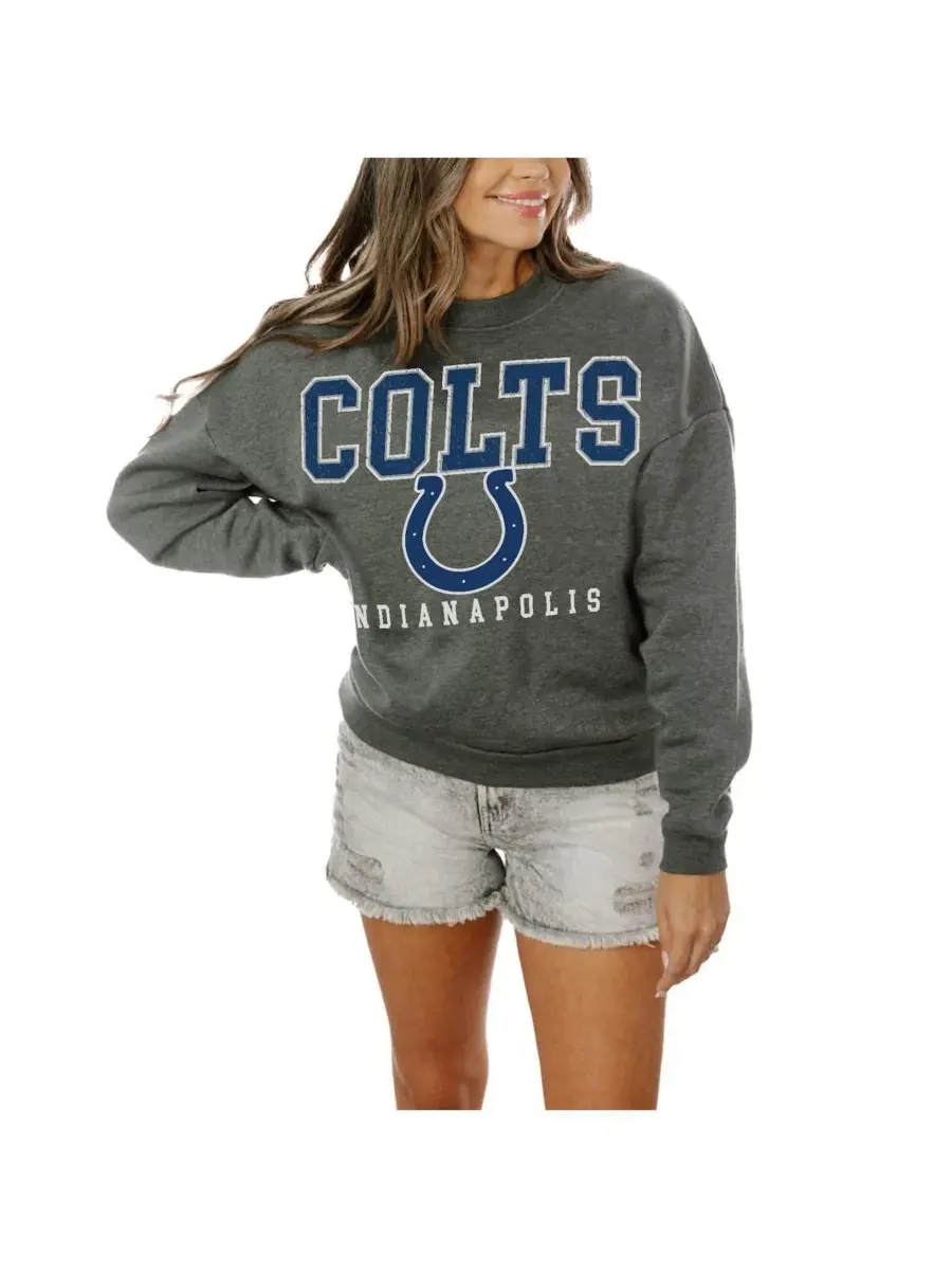 Gameday Couture Женская толстовка-пуловер Indianapolis Colts Oversized Bring the Energy цвета