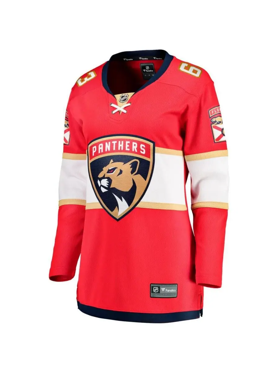 Fanatics Женская красная домашняя футболка Брэда Маршанда из команды Florida Panthers "Breakaway" — изображение 2 из 3