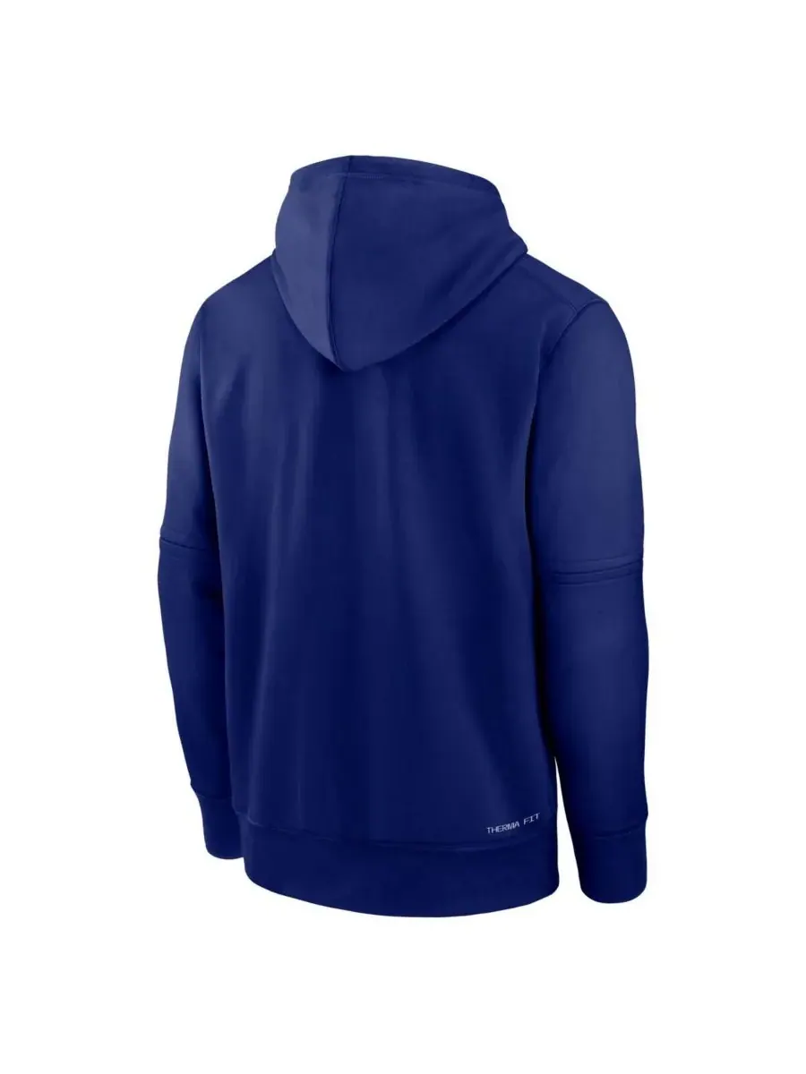 Мужская толстовка Royal Texas Rangers Authentic Collection Therma-FIT Nike — изображение 3 из 3, красный