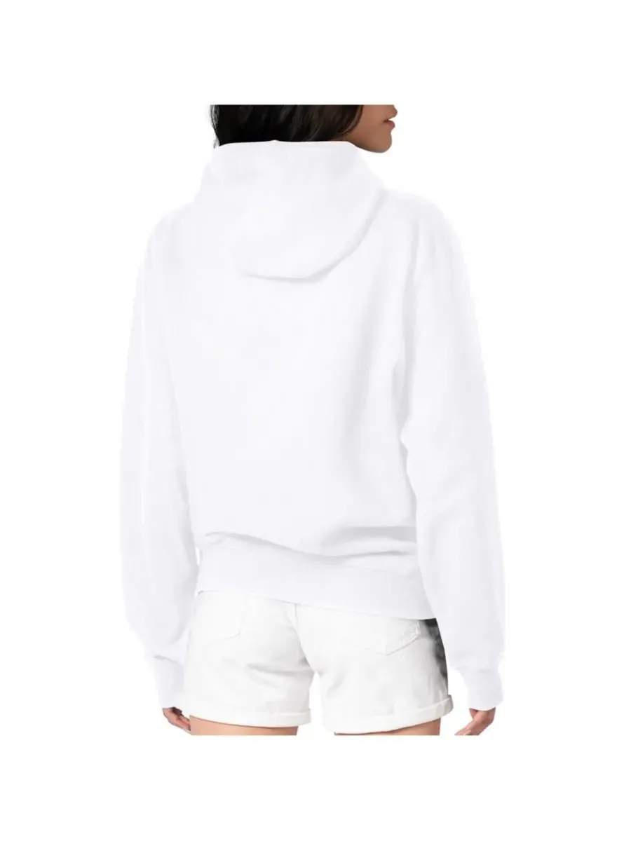 G-III 4Her by Carl Banks Женская белая толстовка с капюшоном из флиса с графическим изображением — изображение 4 из 4, белый