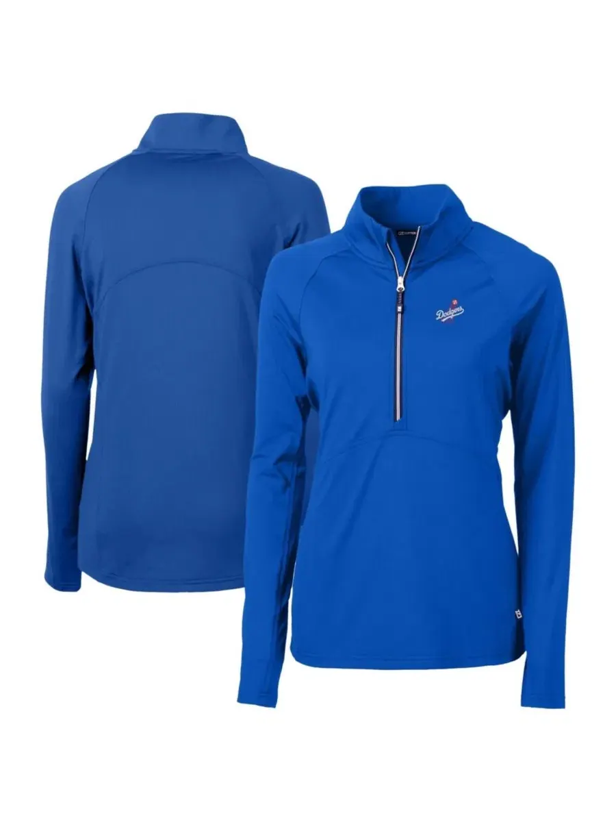 Женский свитшот с полузамком Cutter & Buck DryTec Adapt Eco Knit Stretch Raglan