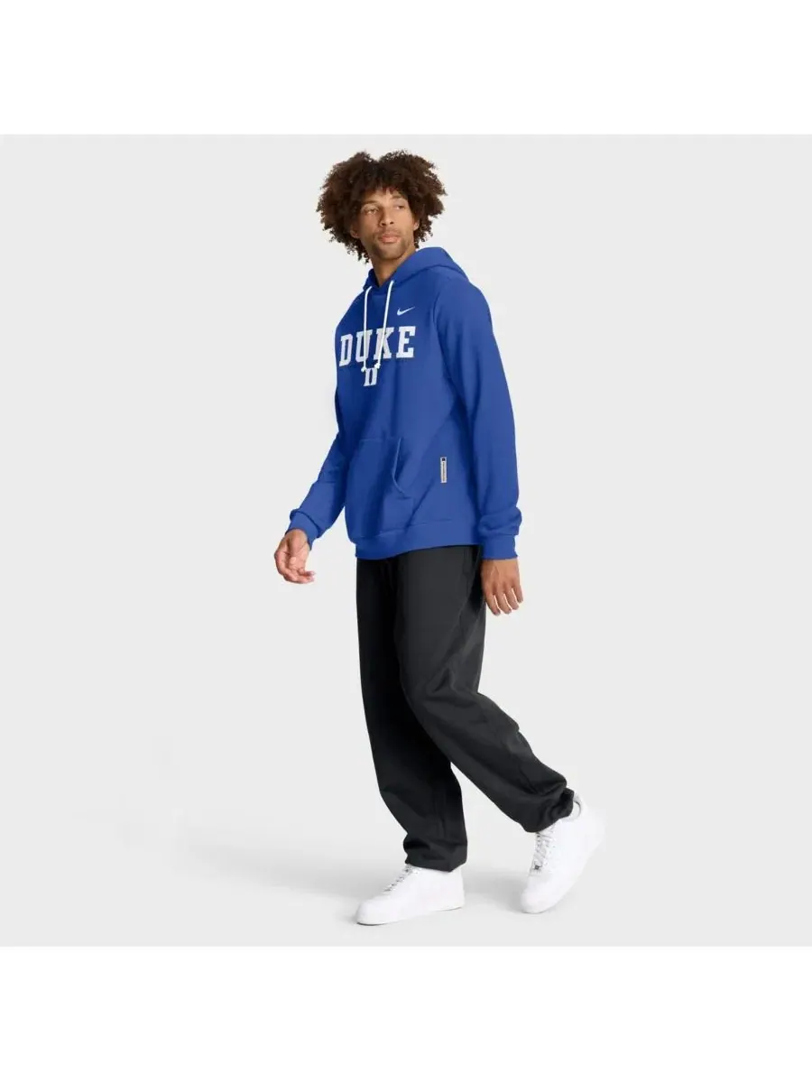 Худи с капюшоном Duke Blue Devils 2025 Sideline Standard Issue Dri-FIT Nike — изображение 3 из 5, королевский