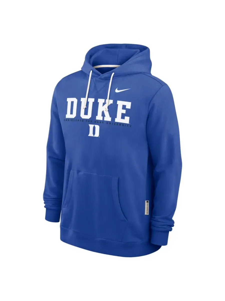 Худи с капюшоном Duke Blue Devils 2025 Sideline Standard Issue Dri-FIT Nike — изображение 5 из 5, королевский