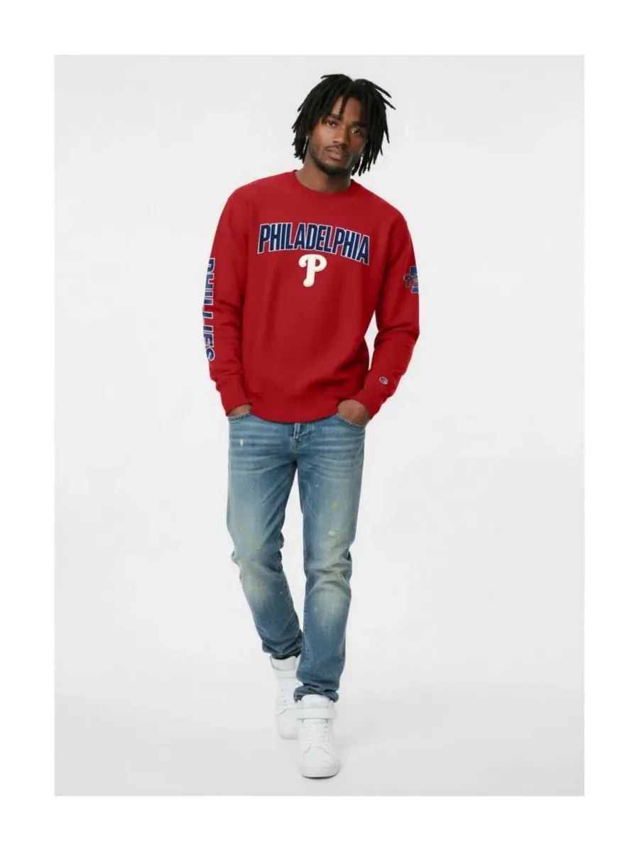 Свитшот Reverse Weave с вышивкой Chenille Philadelphia Phillies Champion