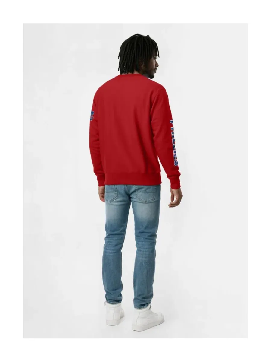 Свитшот Reverse Weave с вышивкой Chenille Philadelphia Phillies Champion — изображение 2 из 4, красный