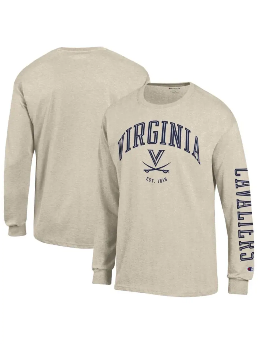 Футболка с длинным рукавом Virginia Cavaliers Neutral Arch Champion