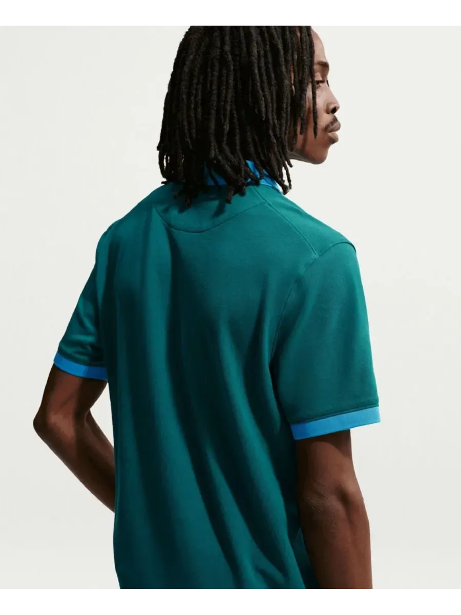 Футболка-поло Nike с технологией Dri-FIT, Brazil National Team — изображение 5 из 5, зеленый