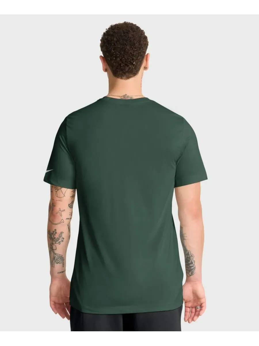 Футболка Nike Legend Icon Dri-FIT с коротким рукавом — изображение 4 из 5, зеленый