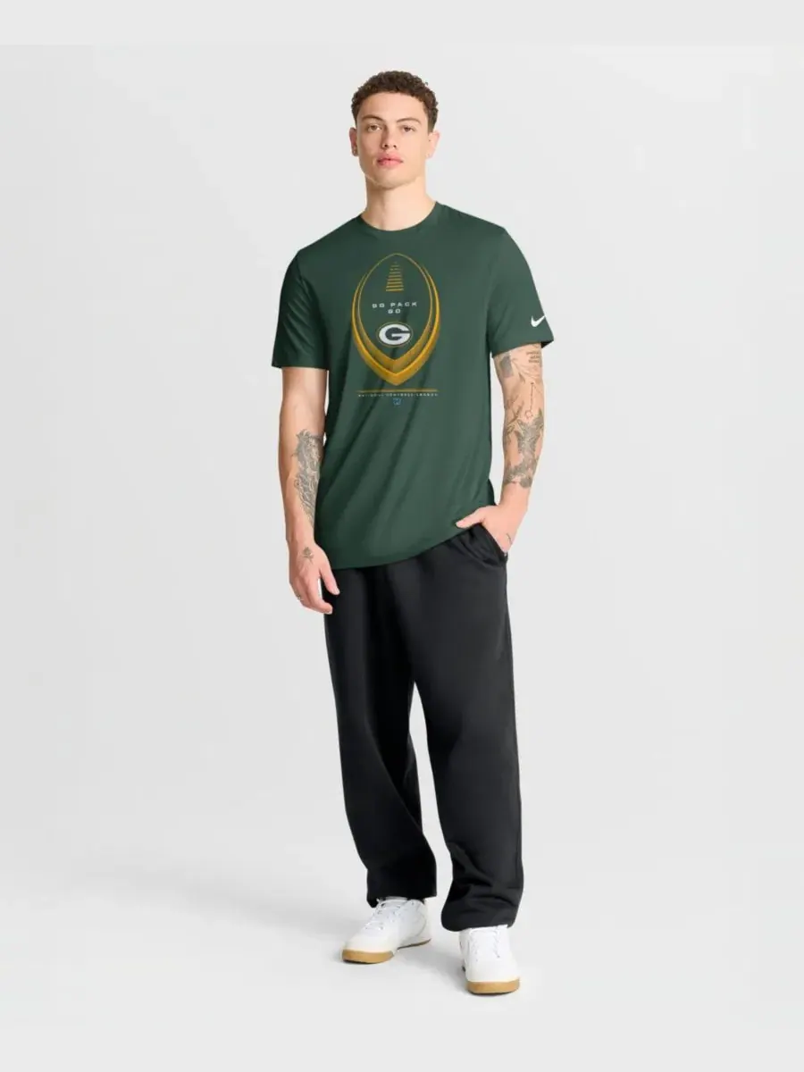Футболка Nike Legend Icon Dri-FIT с коротким рукавом — изображение 5 из 5, зеленый