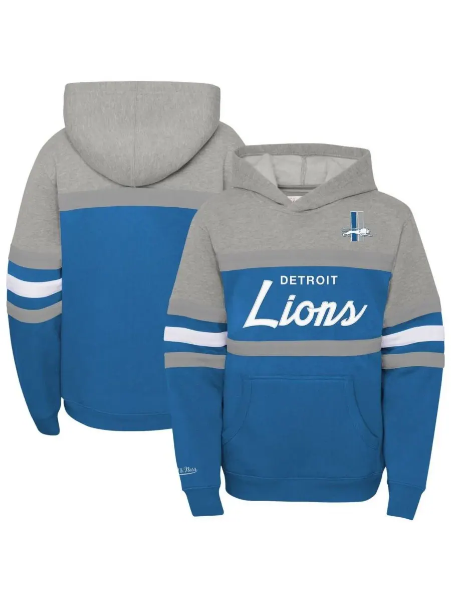 Худи с вышивкой логотипа команды Mitchell & Ness