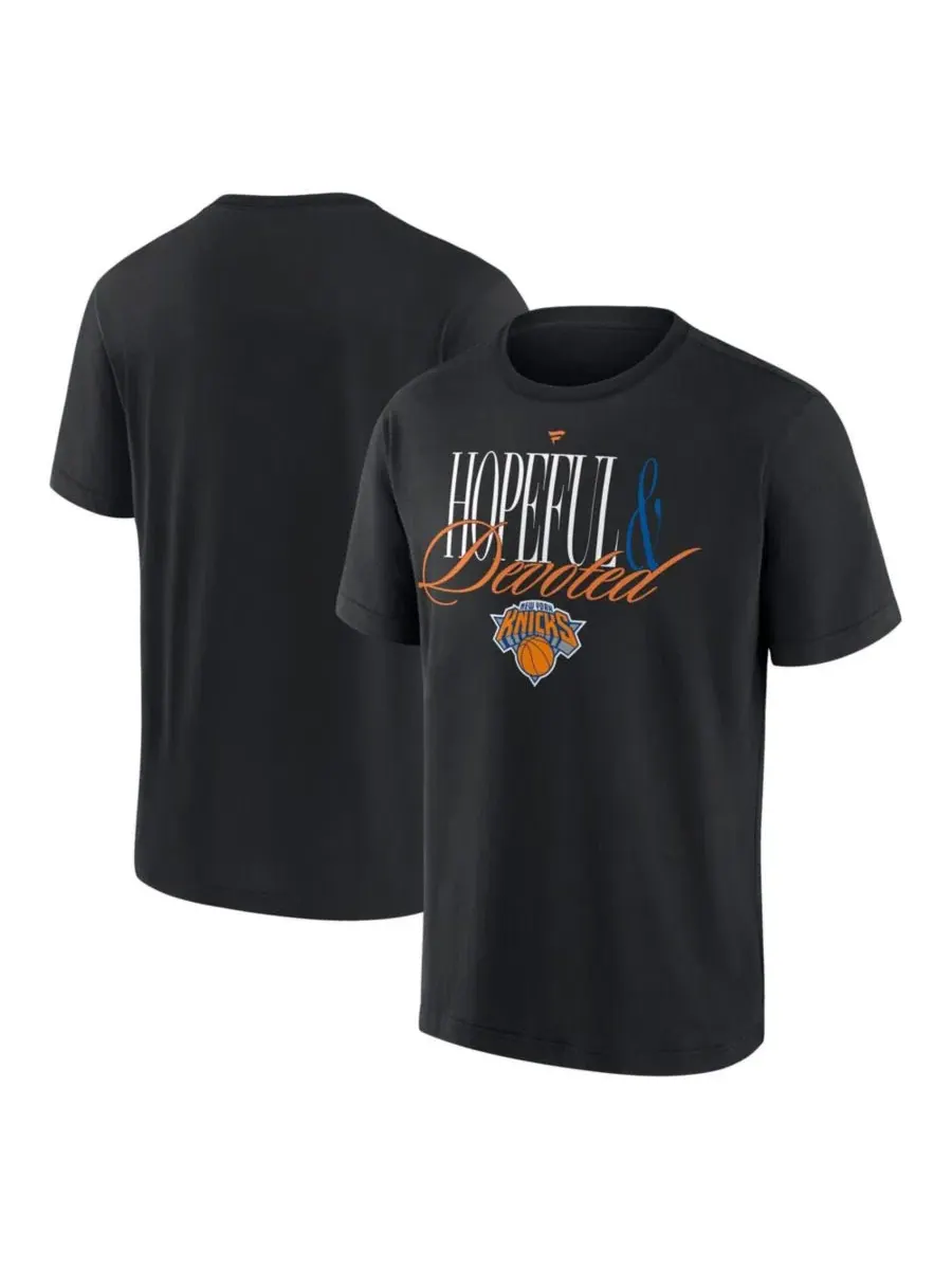 Футболка с длинным рукавом New York Knicks Devoted Heavyweight Fanatics