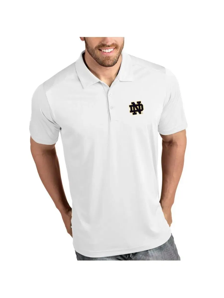 Мужская футболка-поло Notre Dame Fighting Irish Tribute Antigua