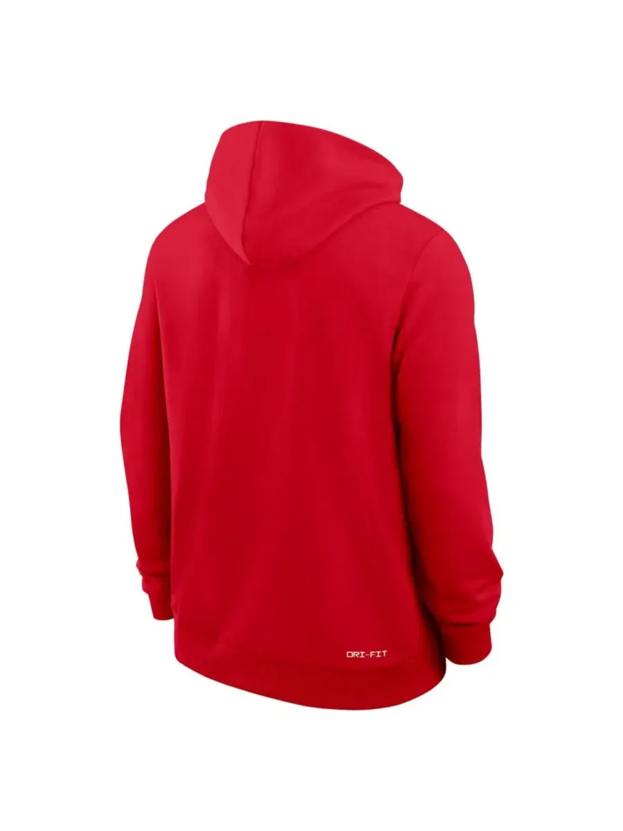Толстовка Nike с капюшоном, длинным рукавом, с принтом, модель 2026 Sideline Standard Issue Dri-FIT — изображение 2 из 4