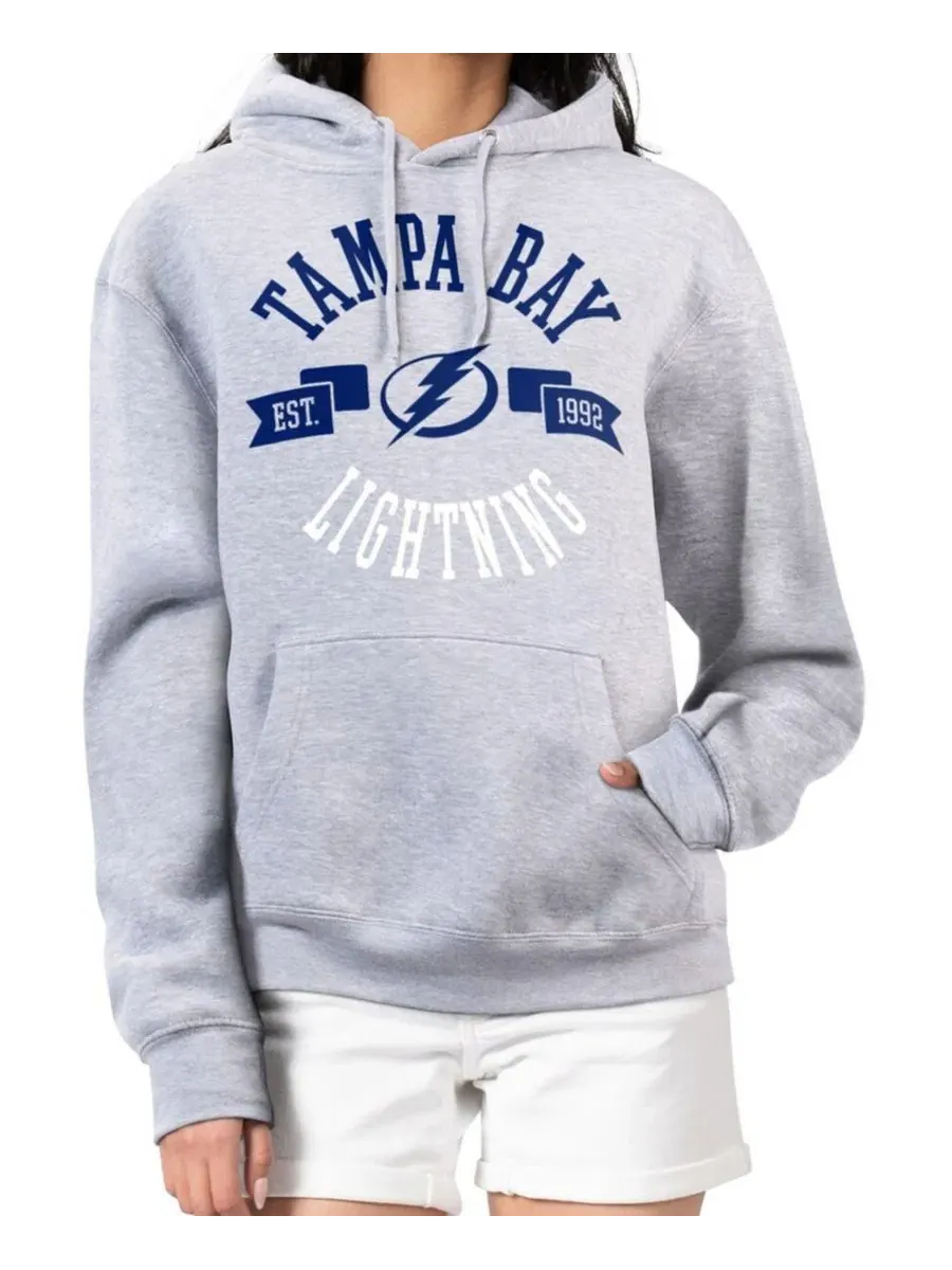 Женская худи из флиса с графическим принтом Tampa Bay Lightning City G-III 4Her by Carl Banks