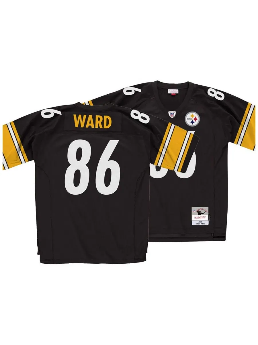 Реплика джерси Mitchell & Ness Hines Ward Pittsburgh Steelers