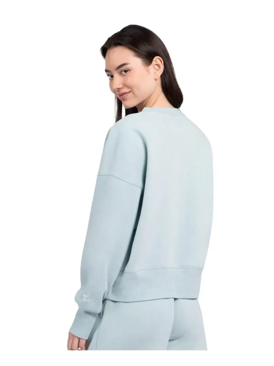 Женский свитшот из футера с набивным рисунком Boxy Fleece Baltimore Orioles Pastels Starter — изображение 3 из 3, мята