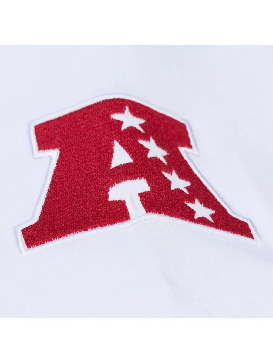 Футболка с принтом Arctic Mitchell & Ness — изображение 2 из 4, белый
