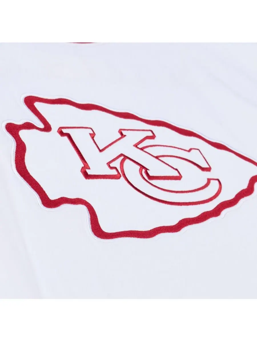 Футболка с принтом Arctic Mitchell & Ness — изображение 3 из 4, белый