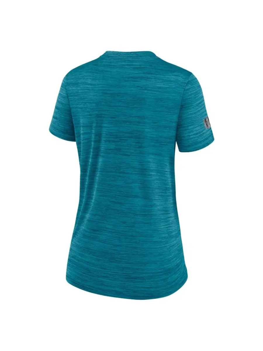 Футболка с технологией Dri-FIT, с принтом Nike — изображение 2 из 5, бирюзовый
