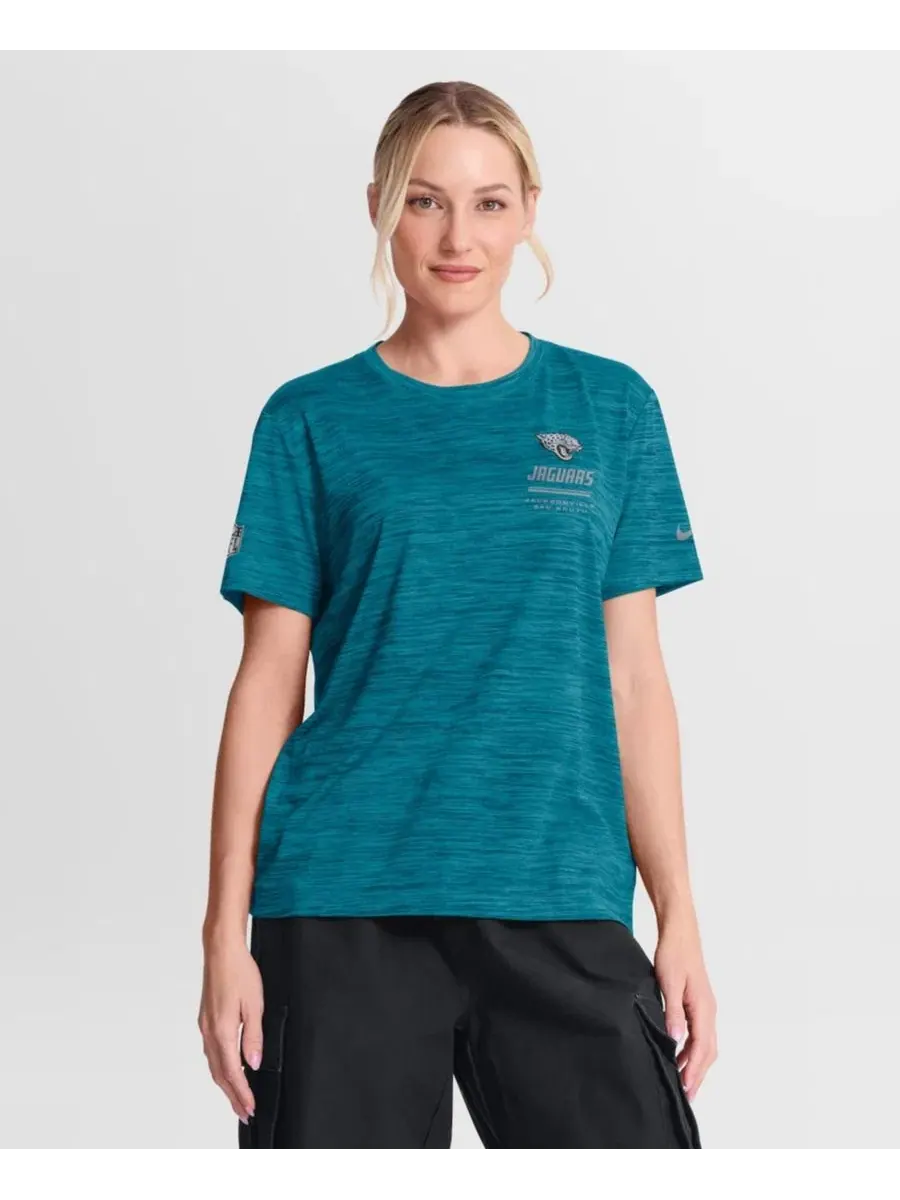 Футболка с технологией Dri-FIT, с принтом Nike — изображение 3 из 5, бирюзовый