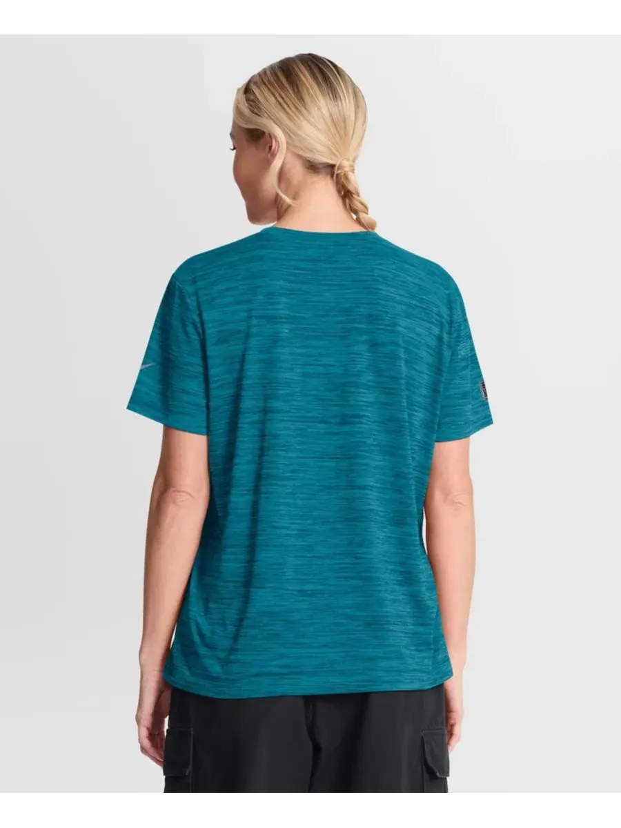 Футболка с технологией Dri-FIT, с принтом Nike — изображение 4 из 5, бирюзовый