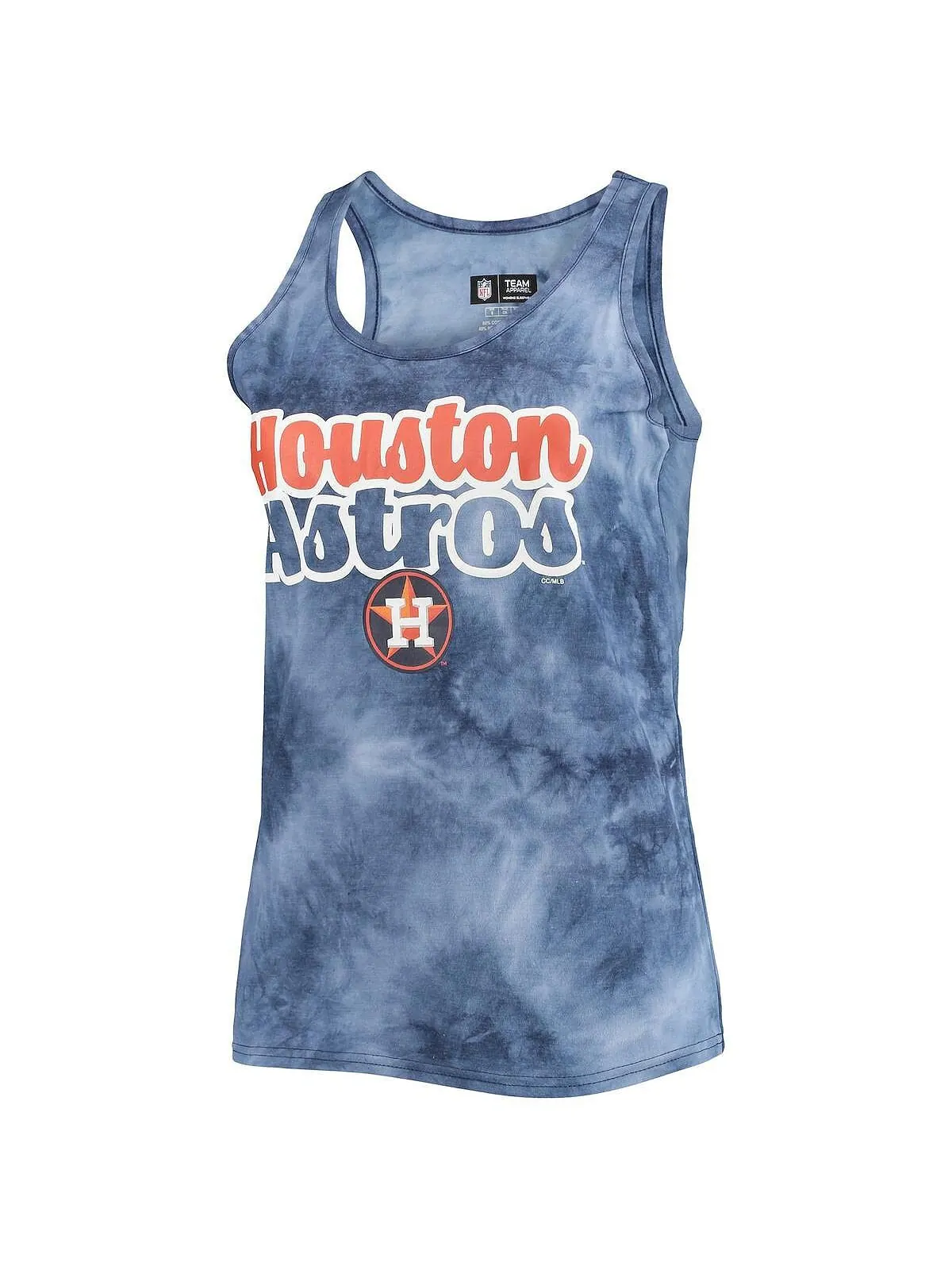 Женский комплект из майки и шорт темно-синего цвета Houston Astros Billboard Racerback Concepts — изображение 2 из 5