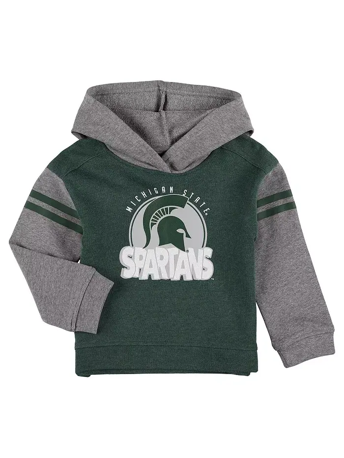 Детский набор для девочек: толстовка с капюшоном и леггинсы Michigan State Spartans Clubhouse (2 — изображение 3 из 3