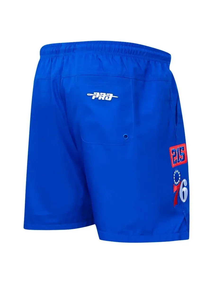 Мужские шорты Royal Philadelphia 76ers Area Code Pro Standard — изображение 2 из 3, королевский