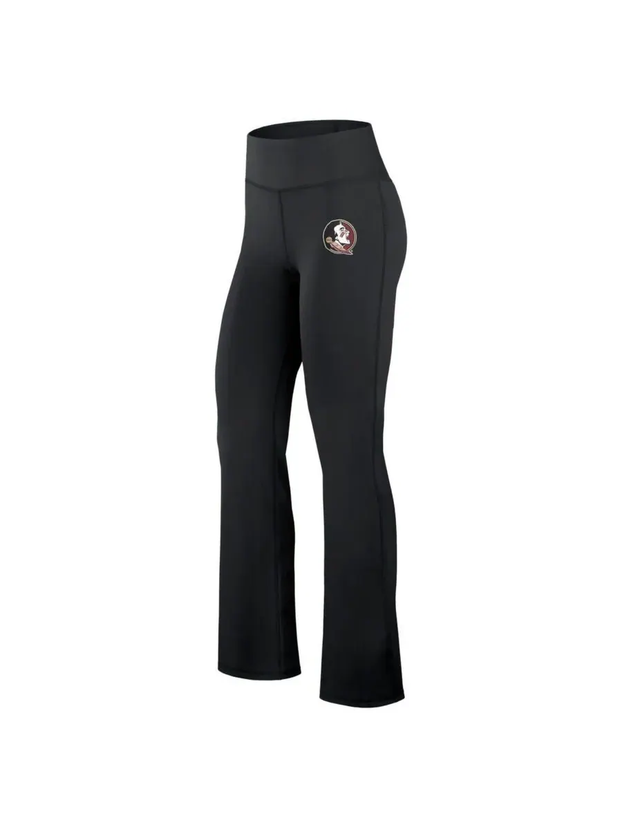 Fanatics Женские черные леггинсы Florida State Seminoles Training Camp Maxed Out Flare — изображение 3 из 3, черный