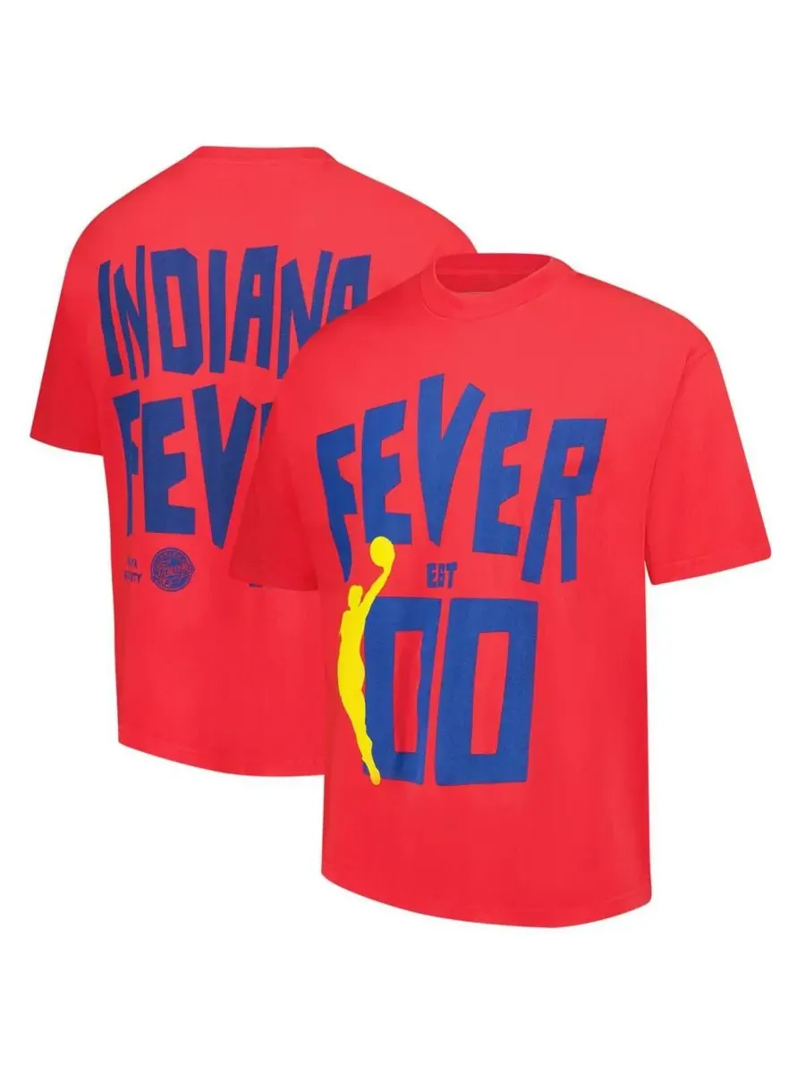 Playa Society Мужская и женская футболка премиум-класса Red Indiana Fever Established 2000