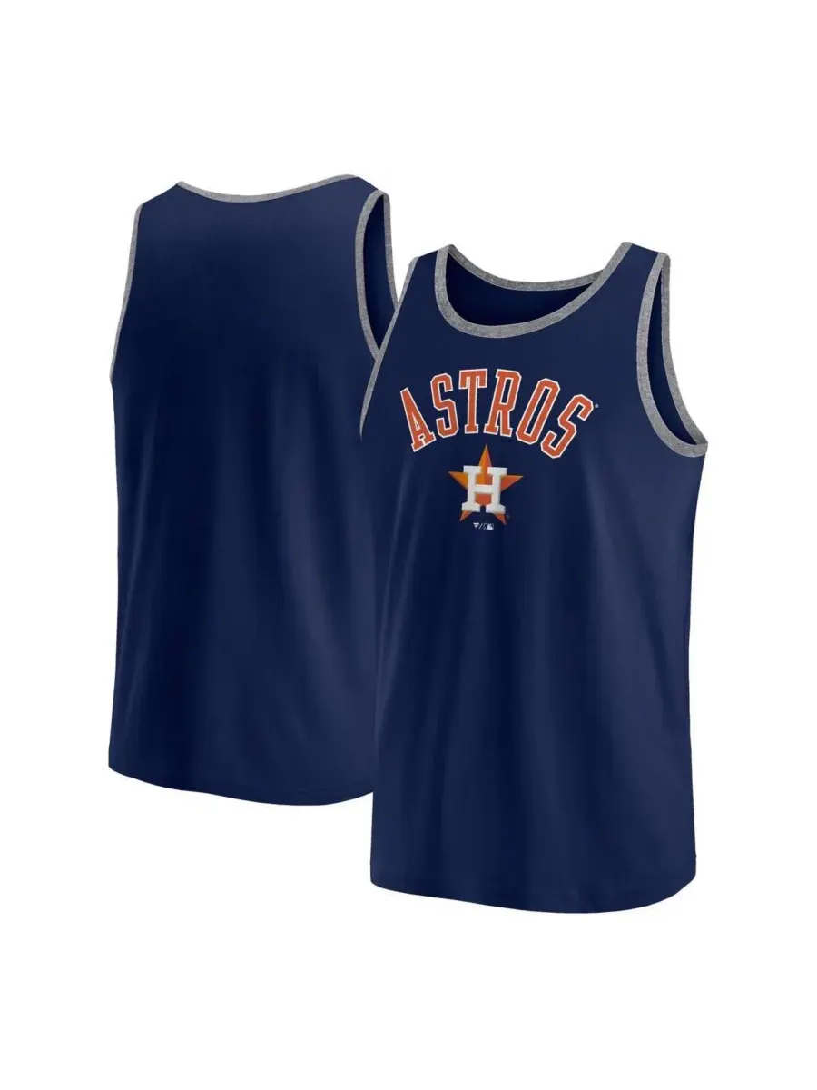 Fanatics Мужская темно-синяя майка с символикой команды Houston Astros
