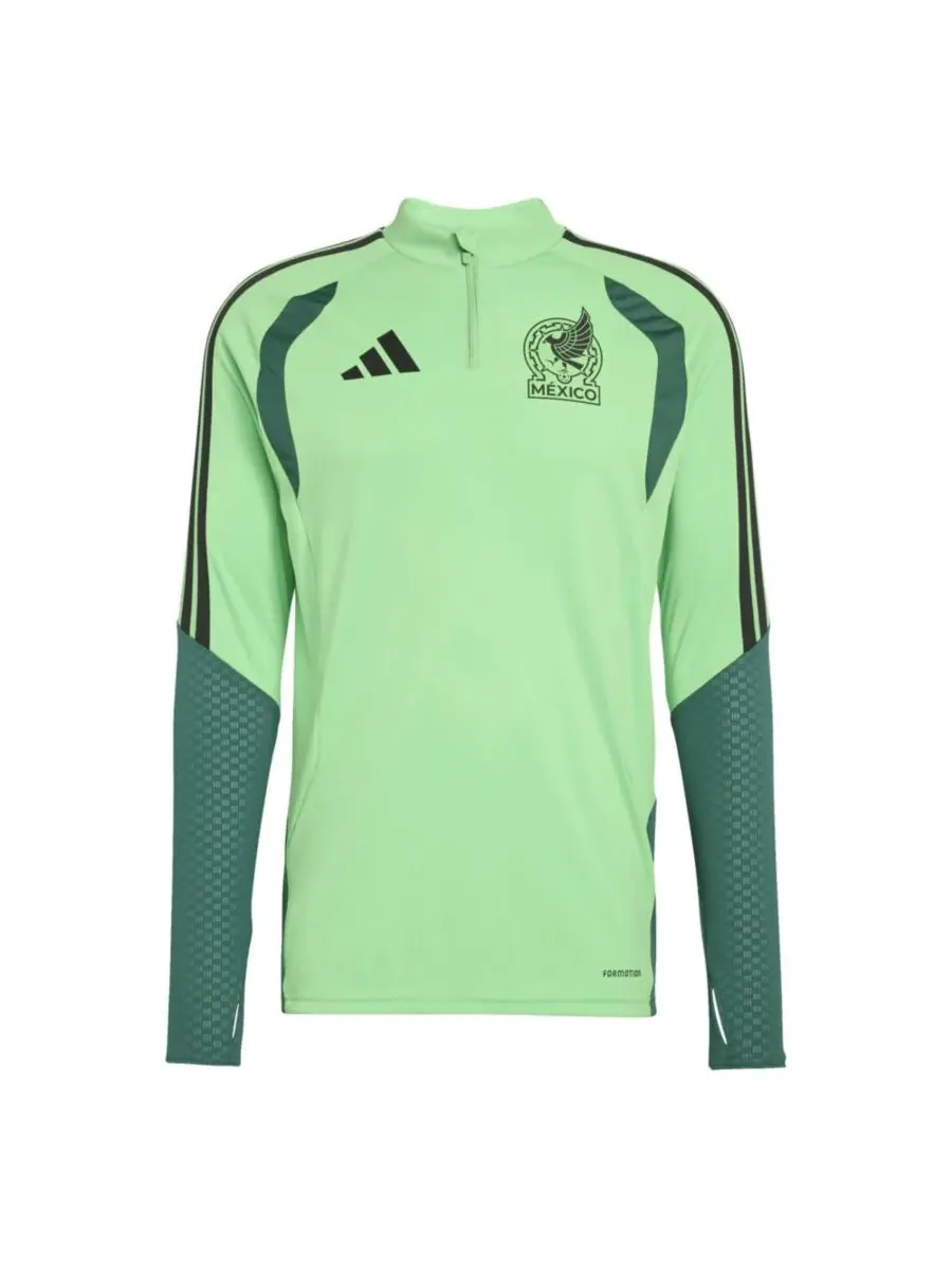 Adidas Мужская черная тренировочная футболка сборной Мексики по футболу на Чемпионат мира 2026 года
