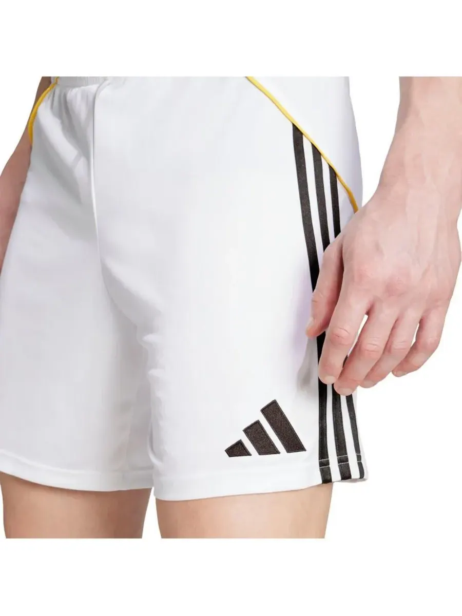 Adidas Мужские белые домашние шорты AEROREADY "Реал Мадрид" сезона 2025/26 — изображение 3 из 3, белый