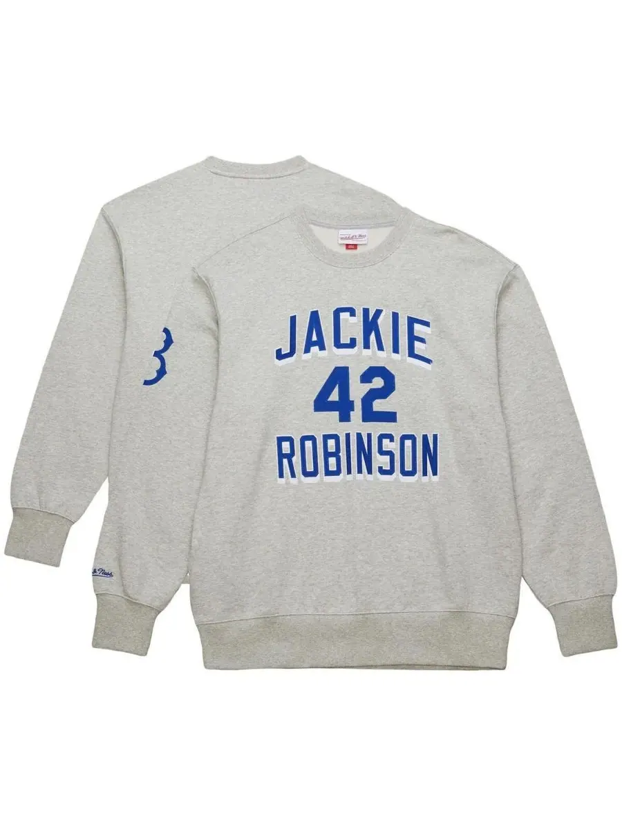 Mitchell & Ness Мужская толстовка с флисовой подкладкой с винтажным логотипом и номером игрока