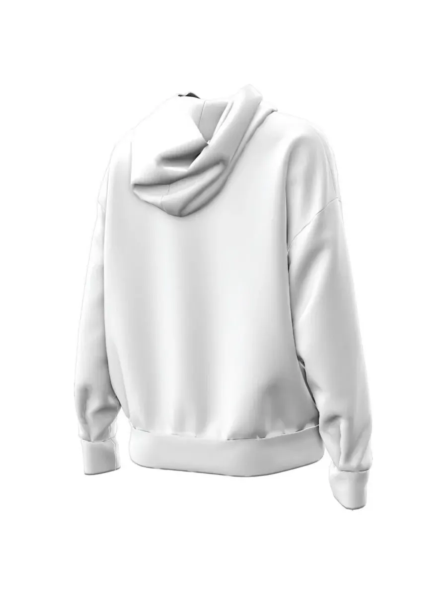 Under Armour Женская белая флисовая толстовка с капюшоном Notre Dame Fighting Irish с изображением — изображение 2 из 3