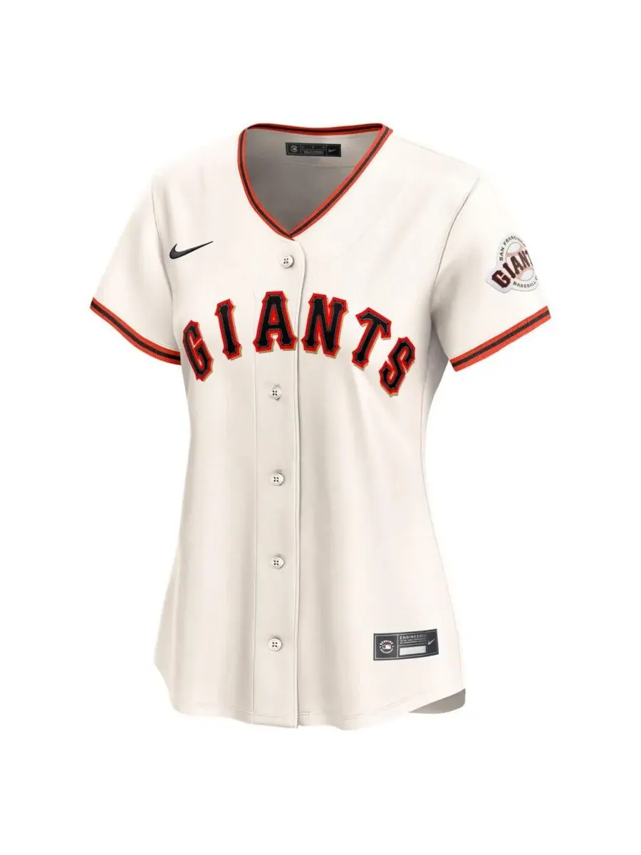 Nike Женская кремовая домашняя футболка Рафаэля Деверса команды San Francisco Giants, ограниченная — изображение 2 из 3