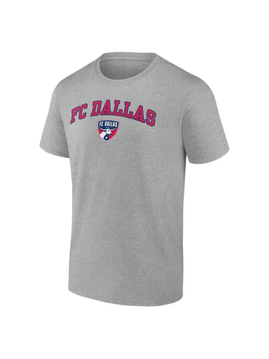 Мужская футболка Steel FC Dallas Heart Soul Fanatics — изображение 3 из 3, сталь