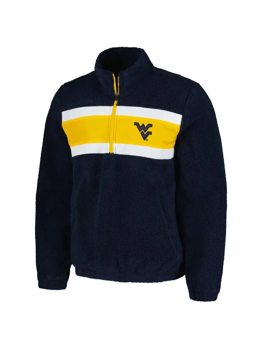 G-III Sports by Carl Banks Мужская темно-синяя футболка West Virginia Mountaineers Pinch Runner с — изображение 3 из 3