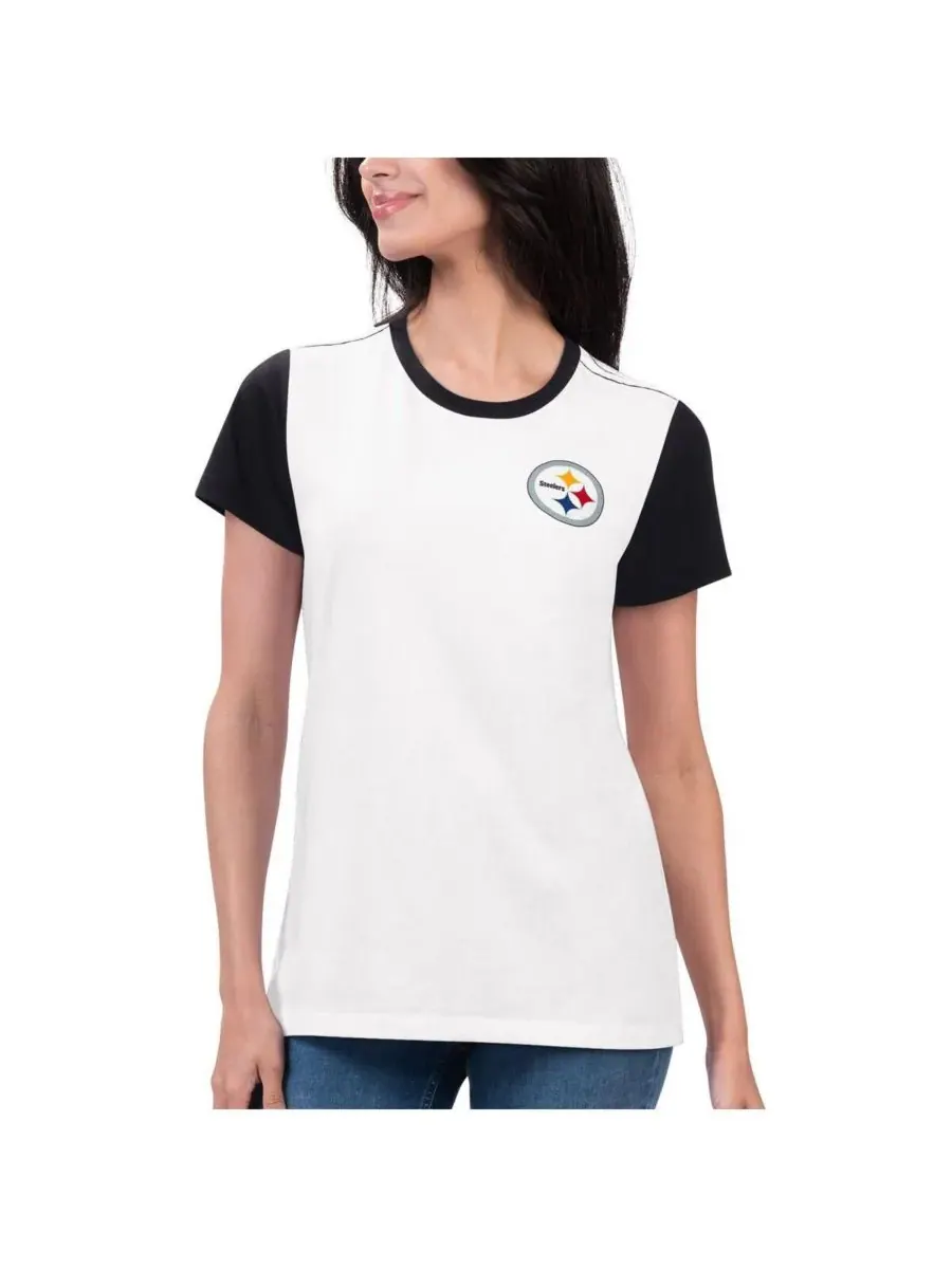 G-III 4Her by Carl Banks Женская футболка с модным рисунком команды Pittsburgh Steelers