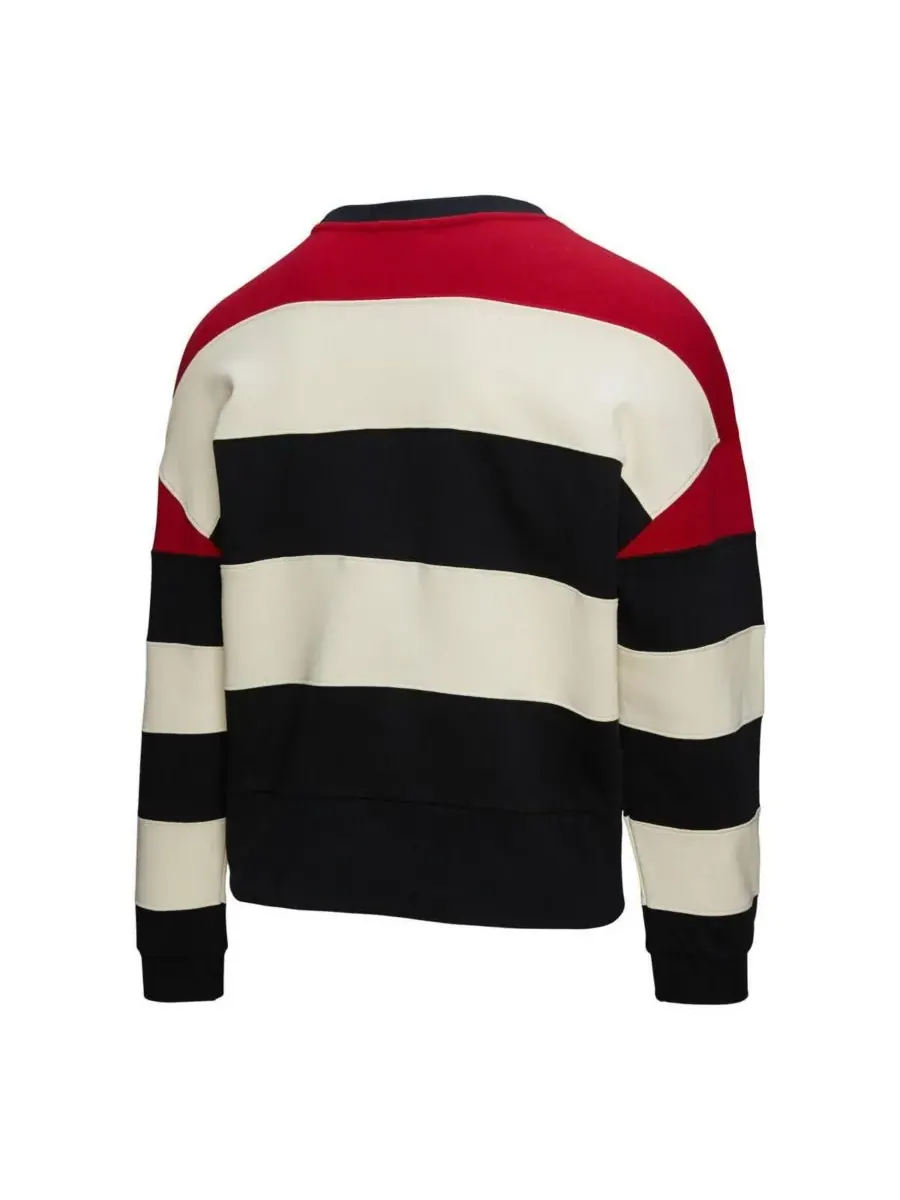 Mitchell & Ness Женская красно-черная толстовка из флиса с символикой команды Atlanta Braves из — изображение 3 из 5