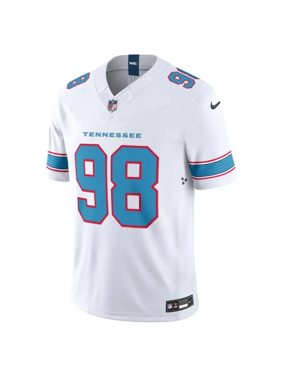Мужская футболка Nike Tennessee Titans Vapor F.U.S.E. Sewn-Down Limited Jersey — изображение 2 из 5, белый